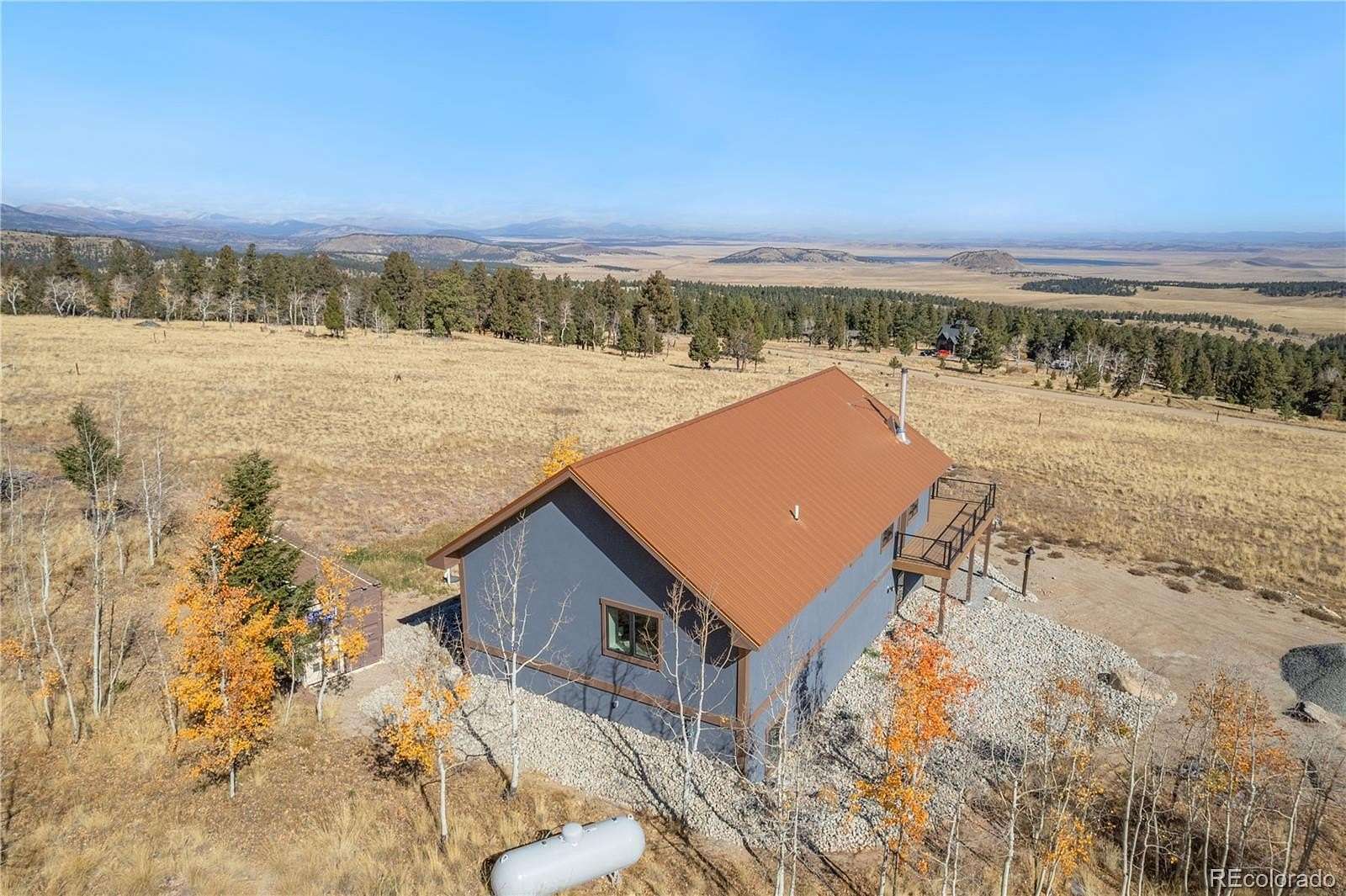 4 Acres of Residential Land with Home for Sale in Hartsel, Colorado