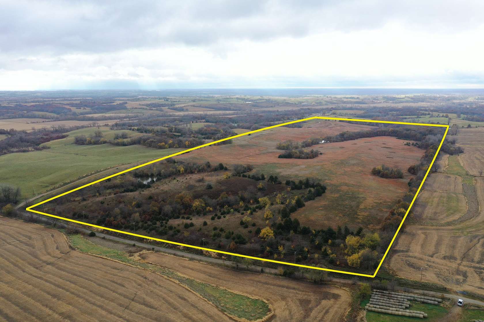 126 Acres of Recreational Land & Farm for Sale in Grant City, Missouri