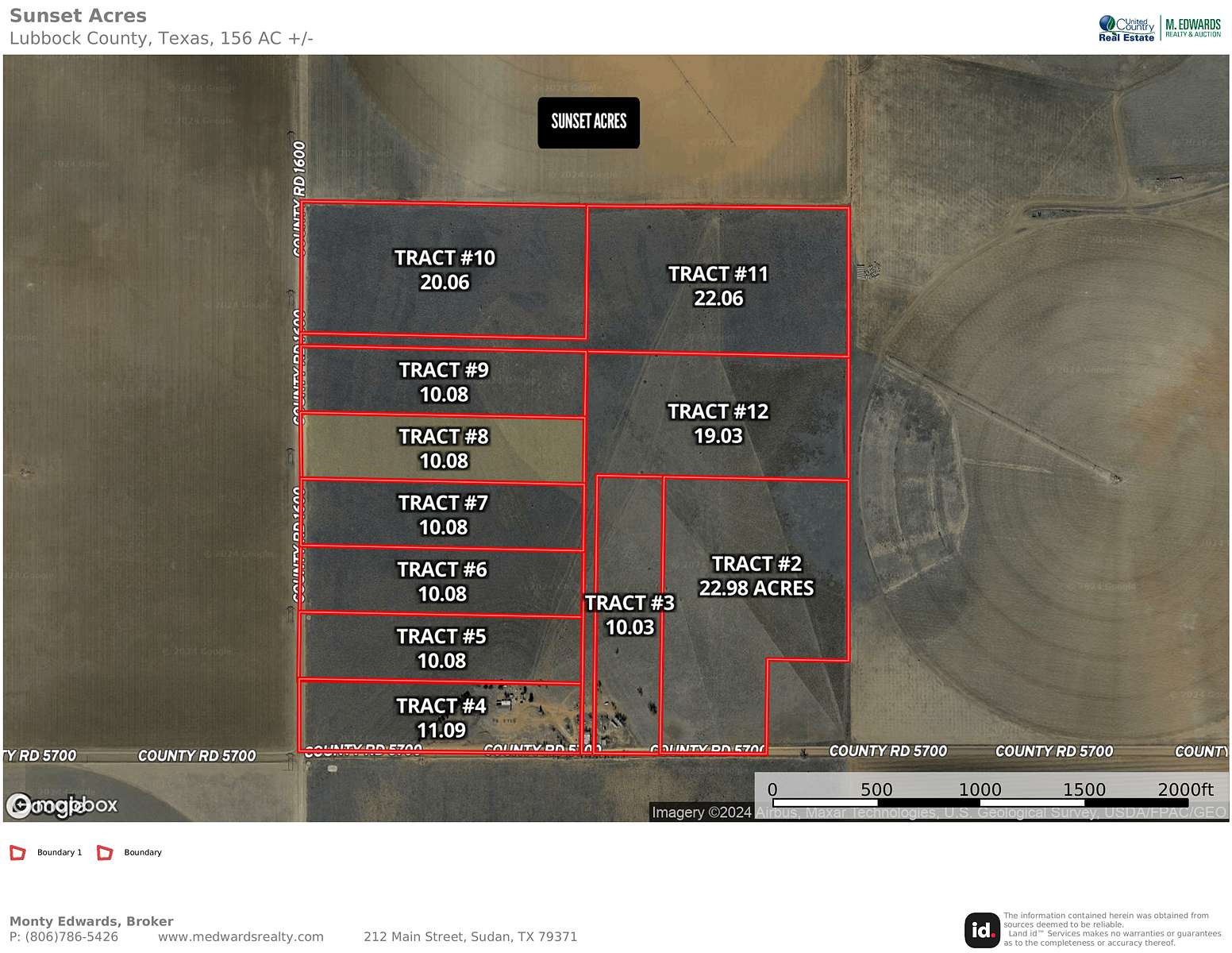 10.08 Acres of Agricultural Land for Sale in Shallowater, Texas