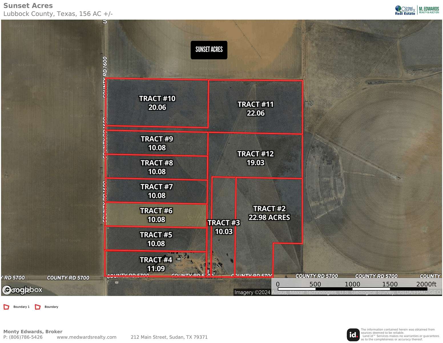 10.08 Acres of Agricultural Land for Sale in Shallowater, Texas