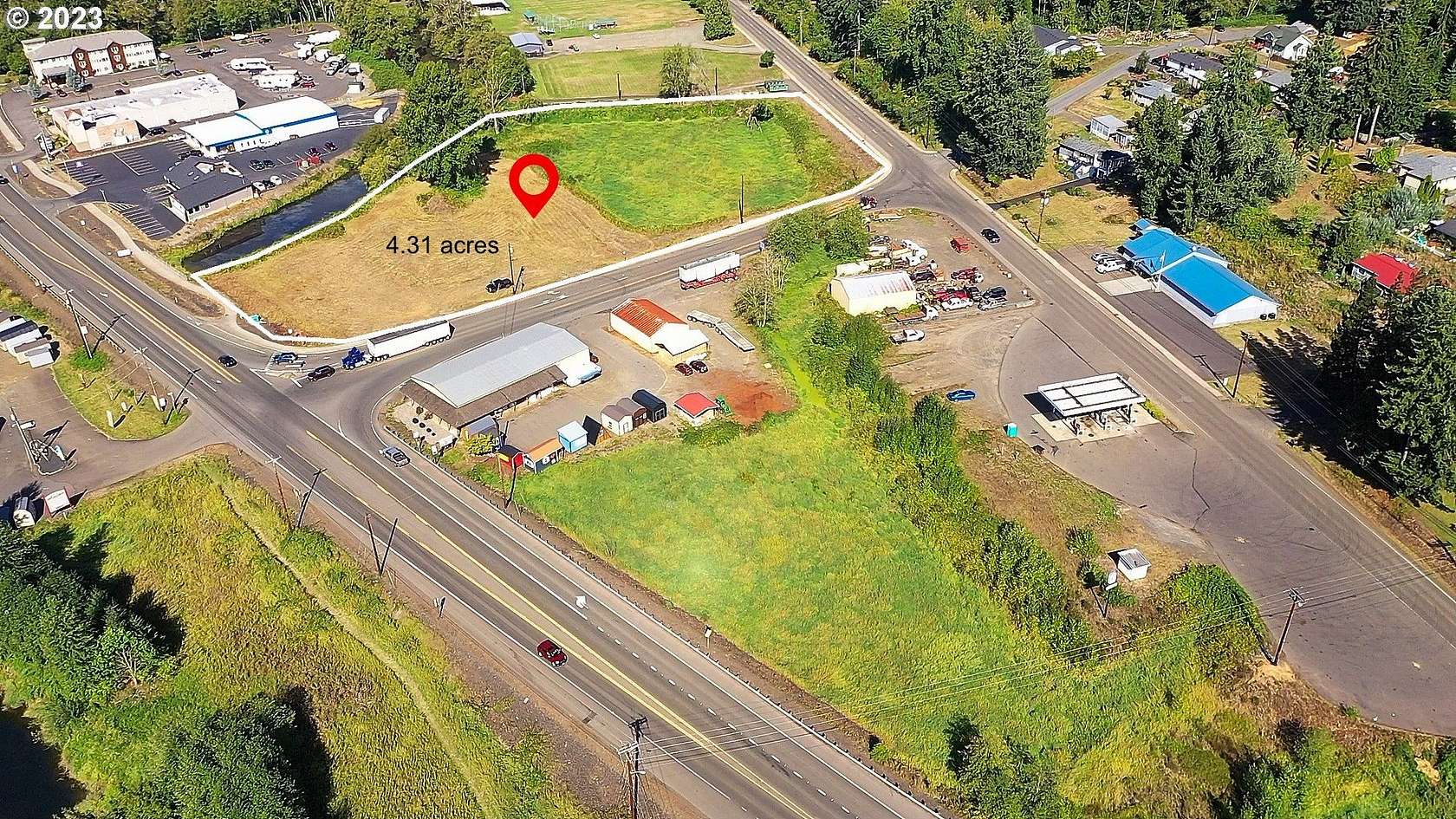 4.31 Acres of Commercial Land for Sale in Clatskanie, Oregon