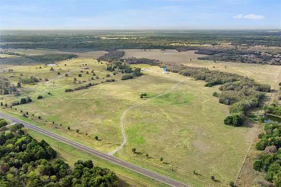 64.34 Acres of Land with Home for Sale in Purdon, Texas