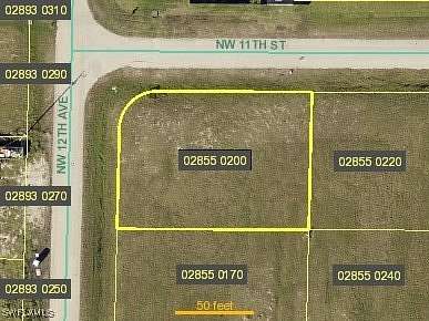 0.255 Acres of Residential Land for Sale in Cape Coral, Florida