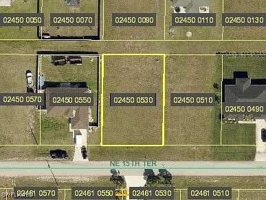 0.244 Acres of Residential Land for Sale in Cape Coral, Florida