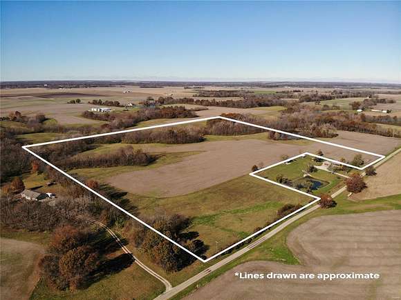 36.91 Acres of Recreational Land & Farm for Auction in Vandalia, Illinois