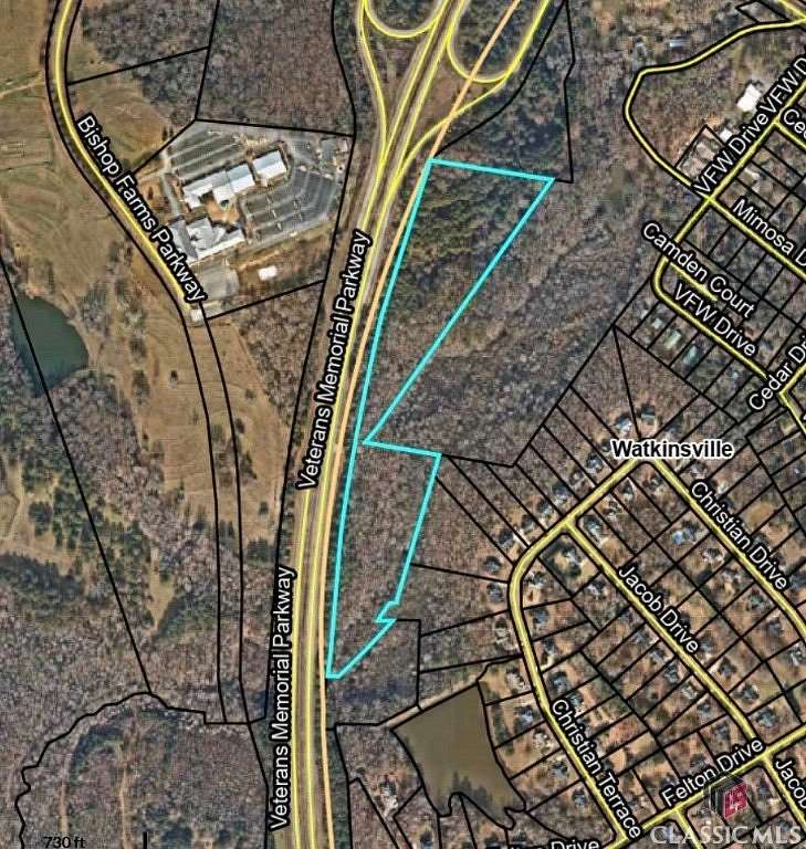 19.31 Acres of Land for Sale in Watkinsville, Georgia