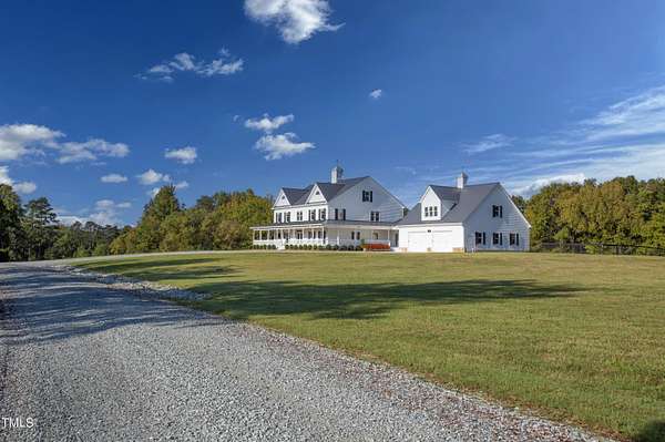 135 Acres of Land with Home for Sale in Semora, North Carolina