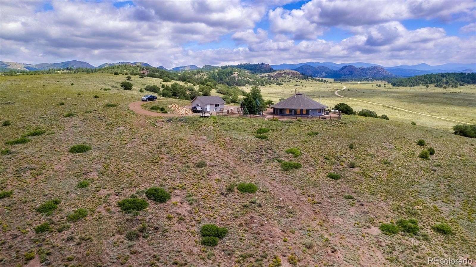 35 Acres of Recreational Land with Home for Sale in Westcliffe, Colorado