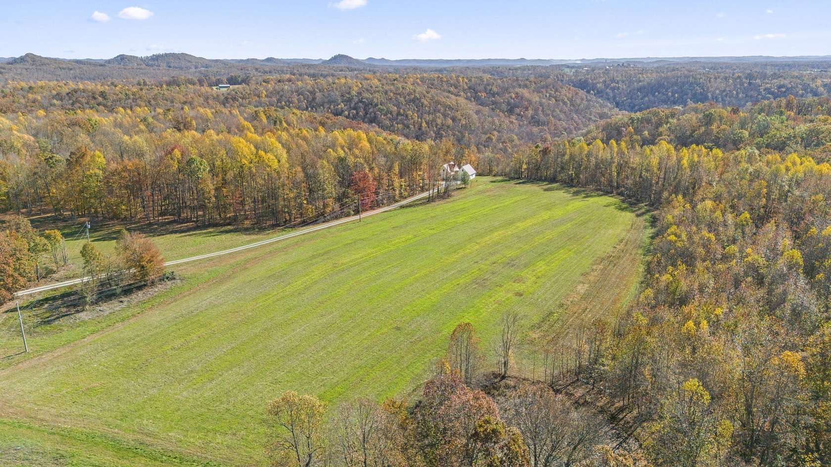 16.48 Acres of Land with Home for Sale in Hillsboro, Kentucky