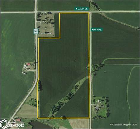 71.37 Acres of Agricultural Land for Sale in Union, Iowa