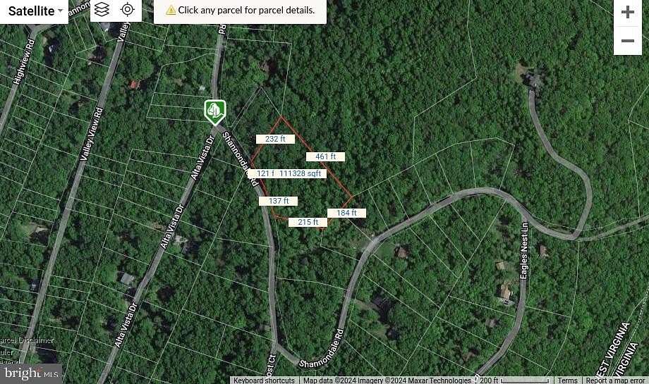 2.85 Acres of Residential Land for Sale in Harpers Ferry, West Virginia