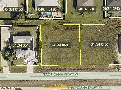 0.344 Acres of Residential Land for Sale in Cape Coral, Florida