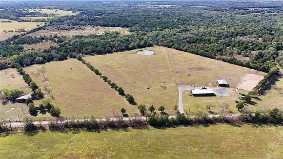 23.72 Acres of Agricultural Land with Home for Sale in Mexia, Texas