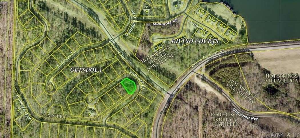 0.25 Acres of Residential Land for Sale in Hot Springs Village, Arkansas