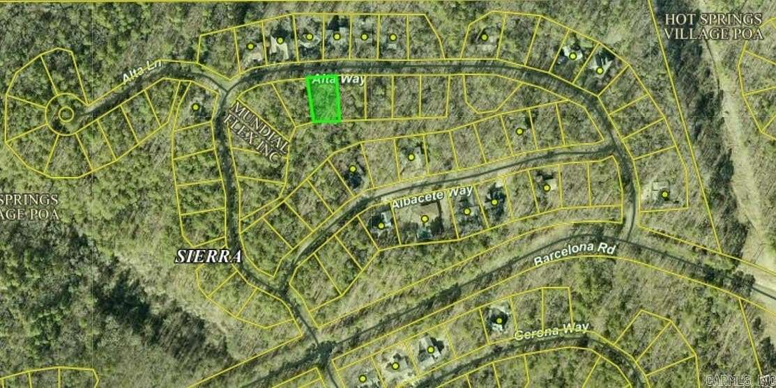 0.25 Acres of Residential Land for Sale in Hot Springs Village, Arkansas