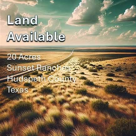 20 Acres of Recreational Land for Sale in Fort Hancock, Texas