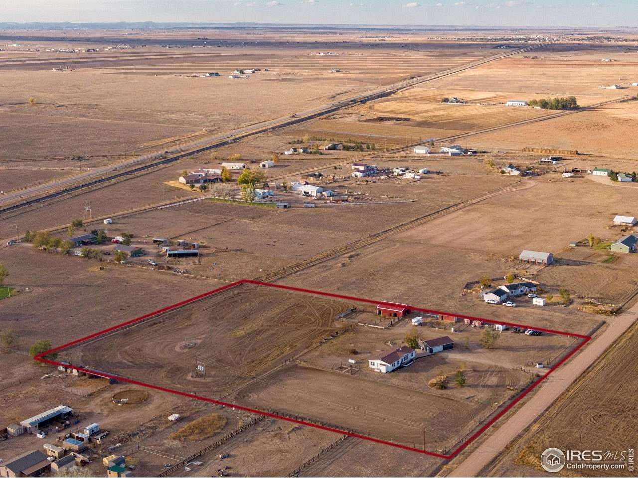 5 Acres of Land with Home for Sale in Pierce, Colorado