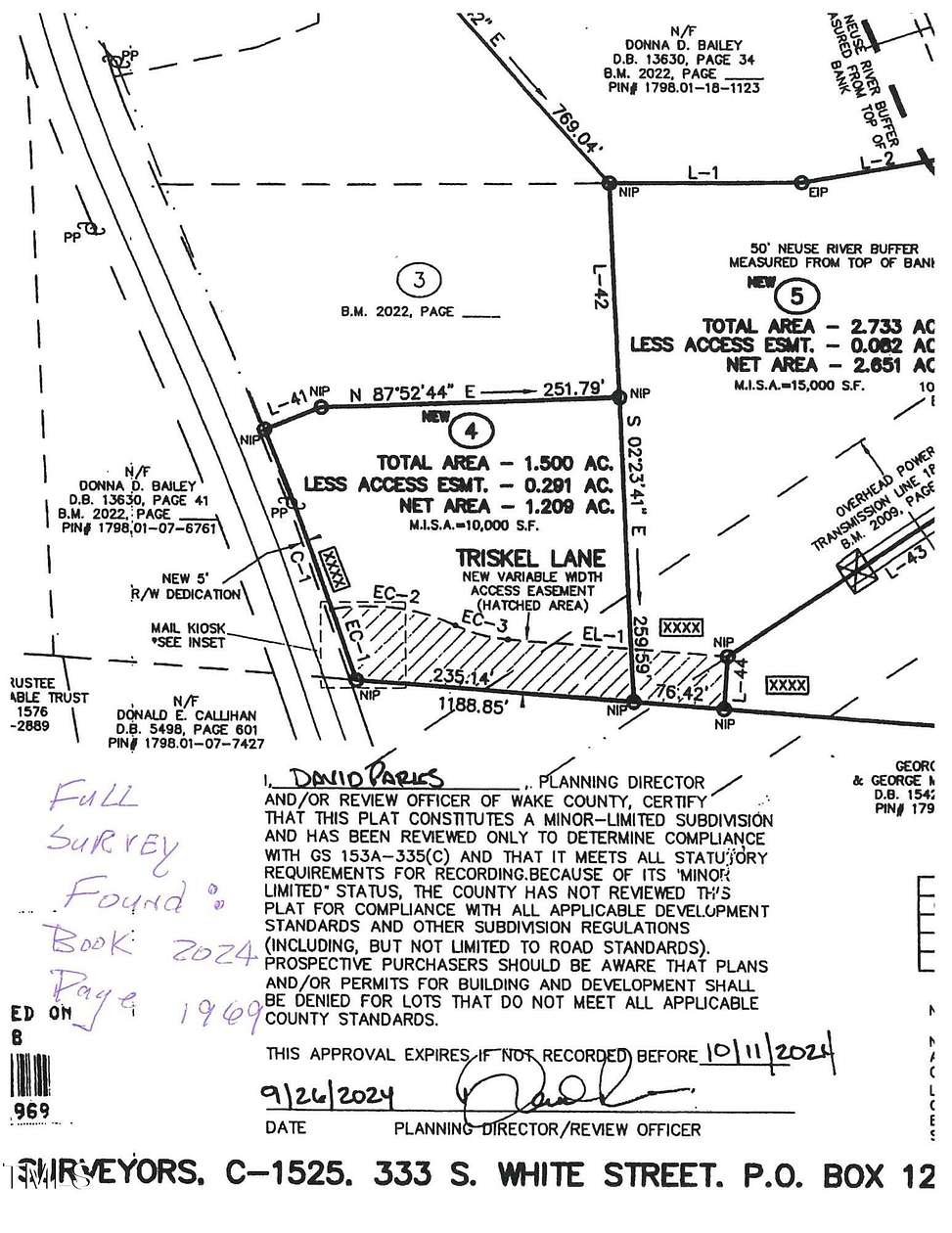 1.5 Acres of Residential Land for Sale in Zebulon, North Carolina