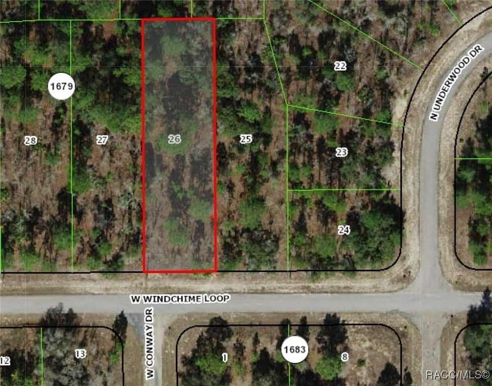 0.51 Acres of Residential Land for Sale in Citrus Springs, Florida