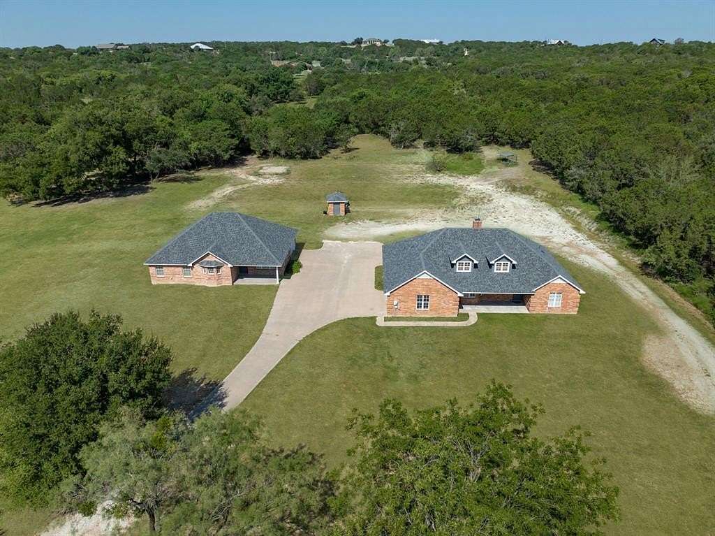 13.09 Acres of Recreational Land with Home for Sale in Bluff Dale, Texas