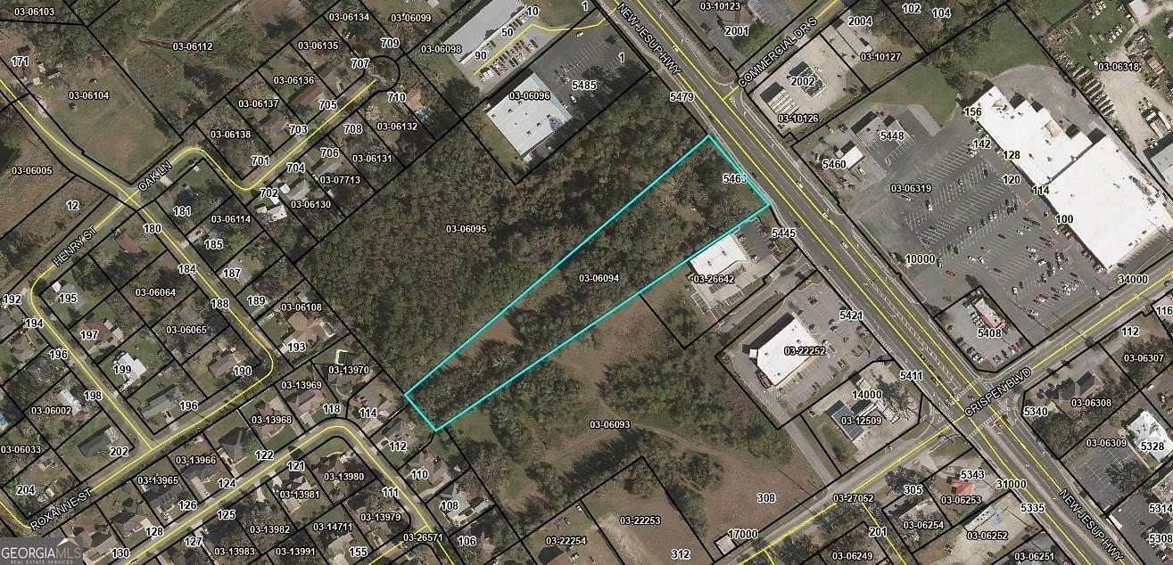 3.32 Acres of Commercial Land for Sale in Brunswick, Georgia