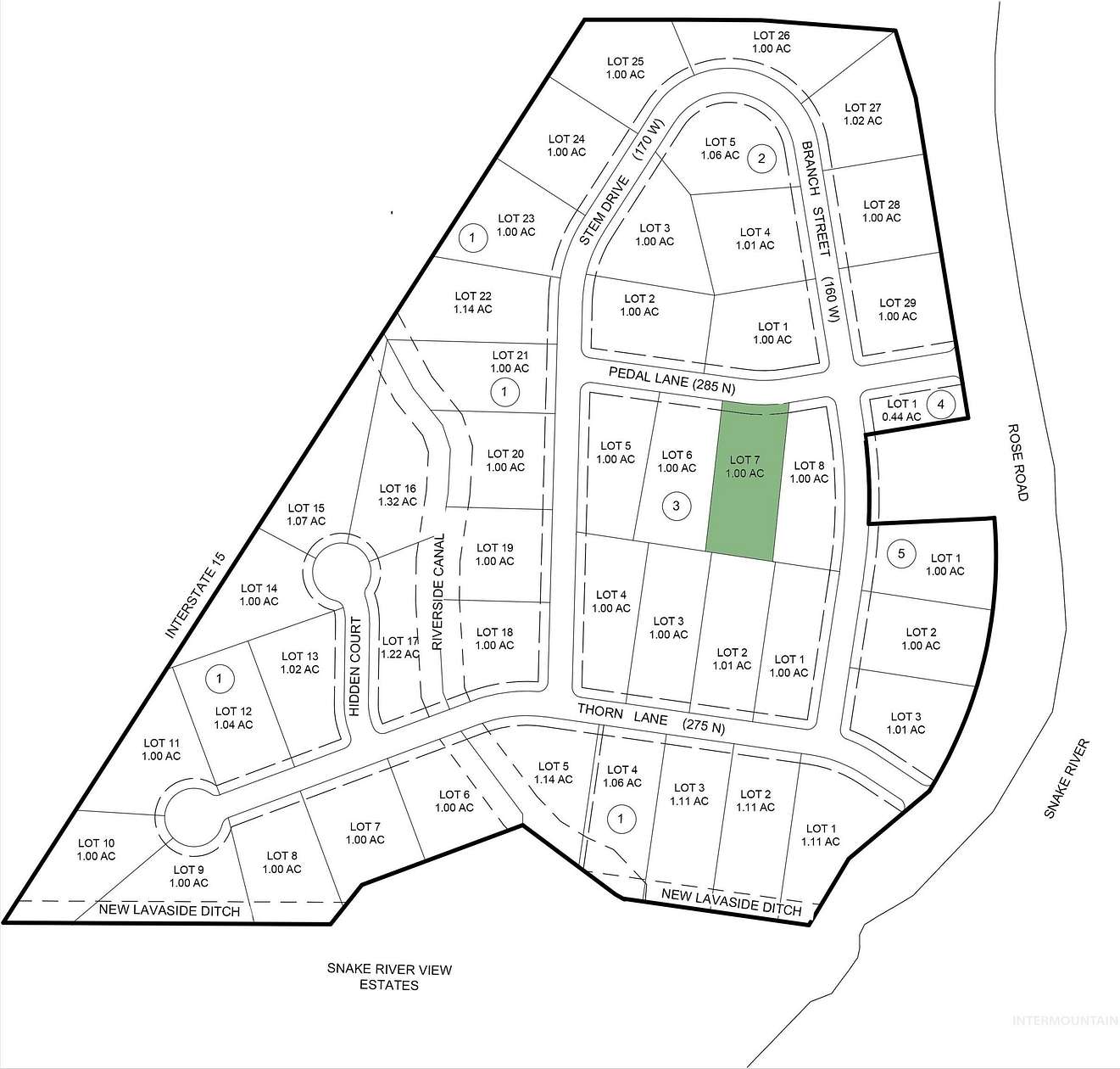 1 Acre of Land for Sale in Blackfoot, Idaho