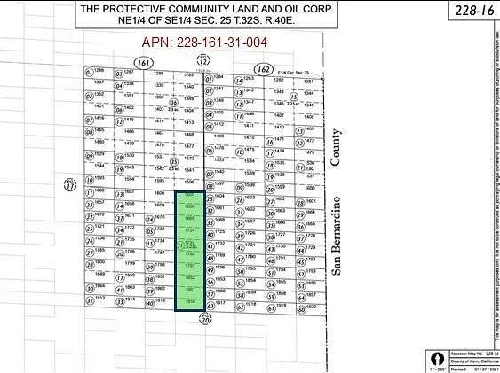 2.52 Acres of Residential Land for Sale in California City, California