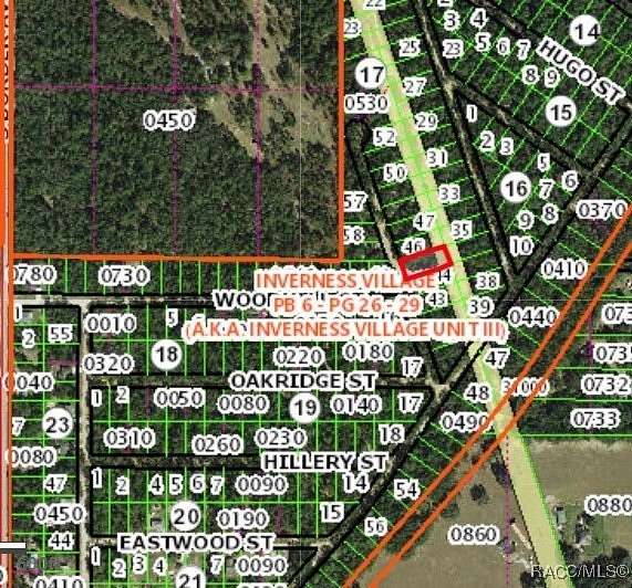 0.32 Acres of Residential Land for Sale in Inverness, Florida