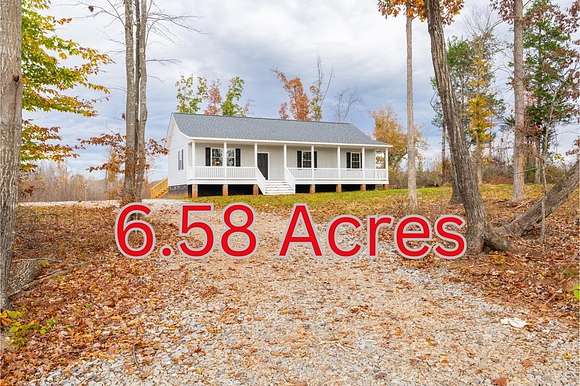 6.58 Acres of Residential Land with Home for Sale in Green Bay, Virginia