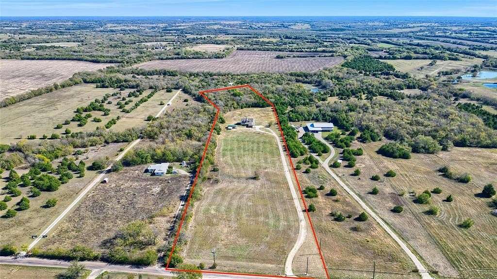 11.005 Acres of Land with Home for Sale in Sherman, Texas