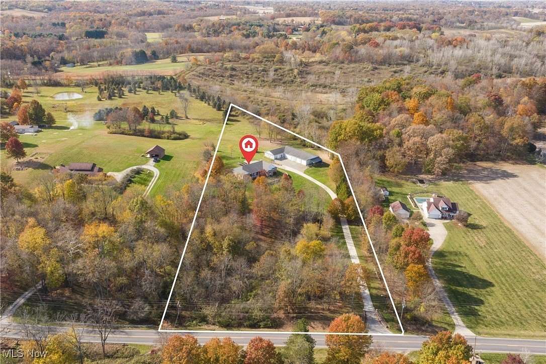 5.17 Acres of Residential Land with Home for Sale in Navarre, Ohio