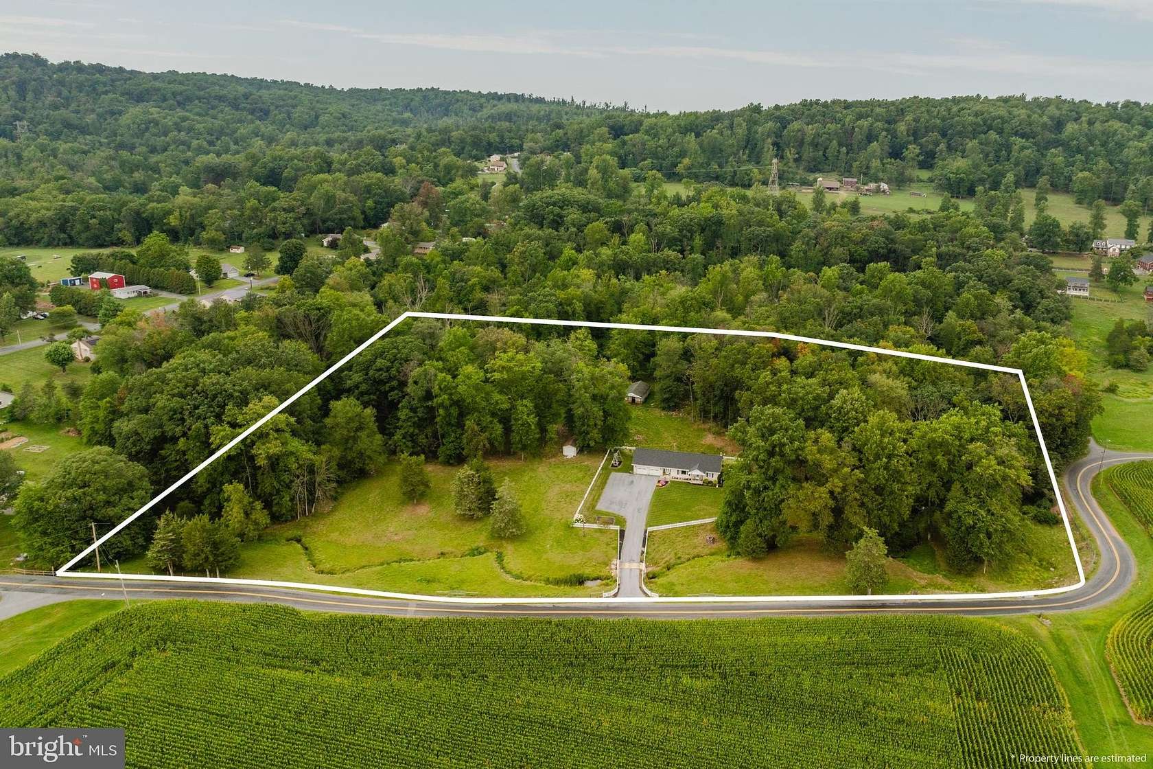 7.4 Acres of Residential Land with Home for Auction in Denver, Pennsylvania