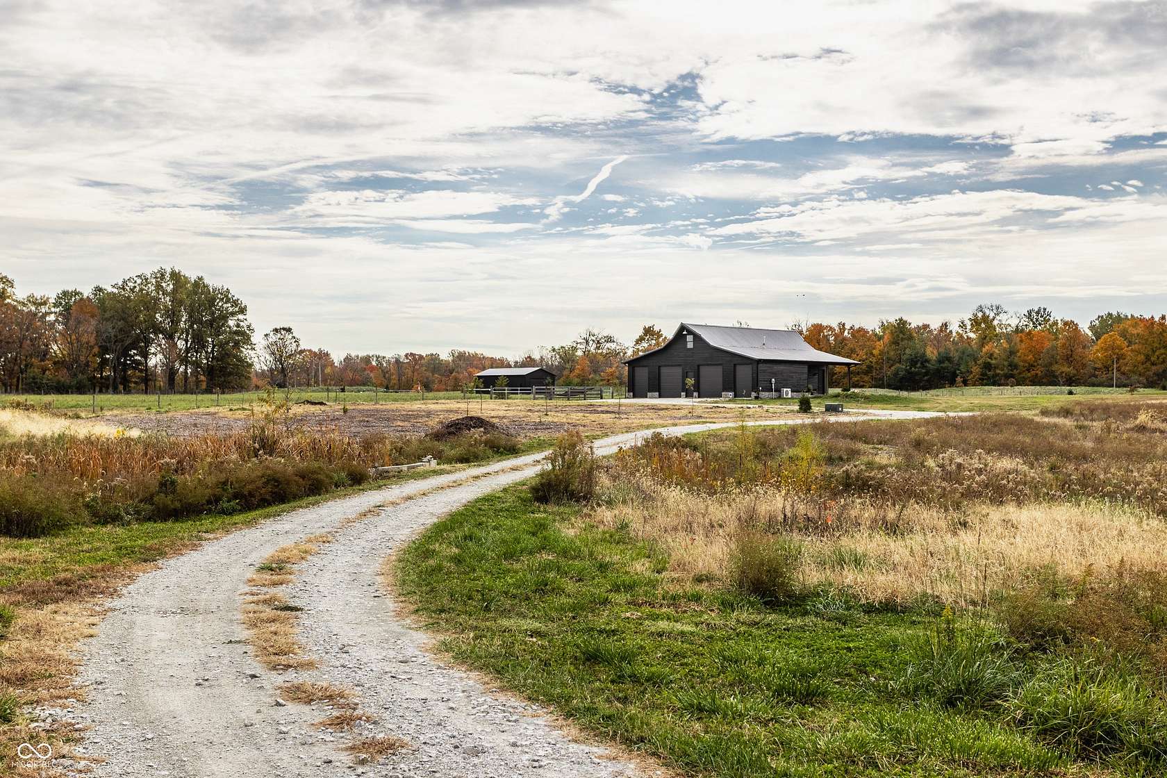 13.3 Acres of Land with Home for Sale in Zionsville, Indiana