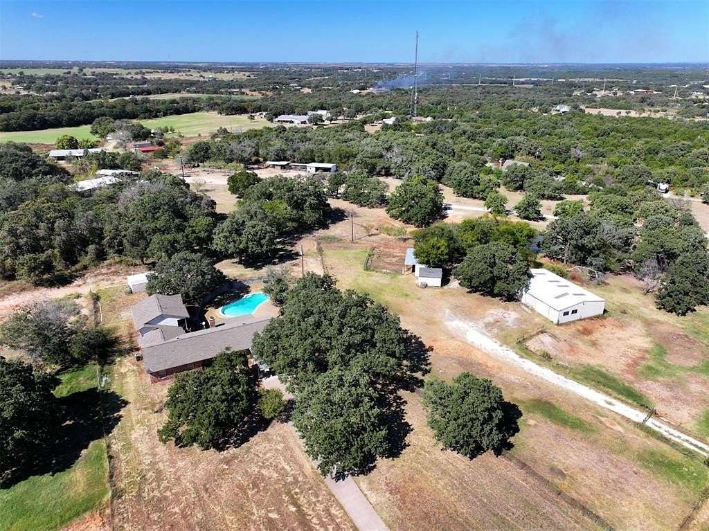 4.85 Acres of Land with Home for Sale in Granbury, Texas