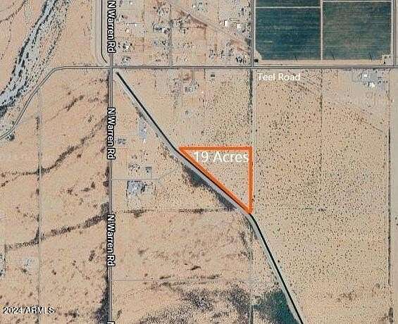 19.14 Acres of Land for Sale in Maricopa, Arizona