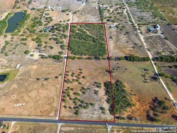 11.02 Acres of Land for Sale in Adkins, Texas