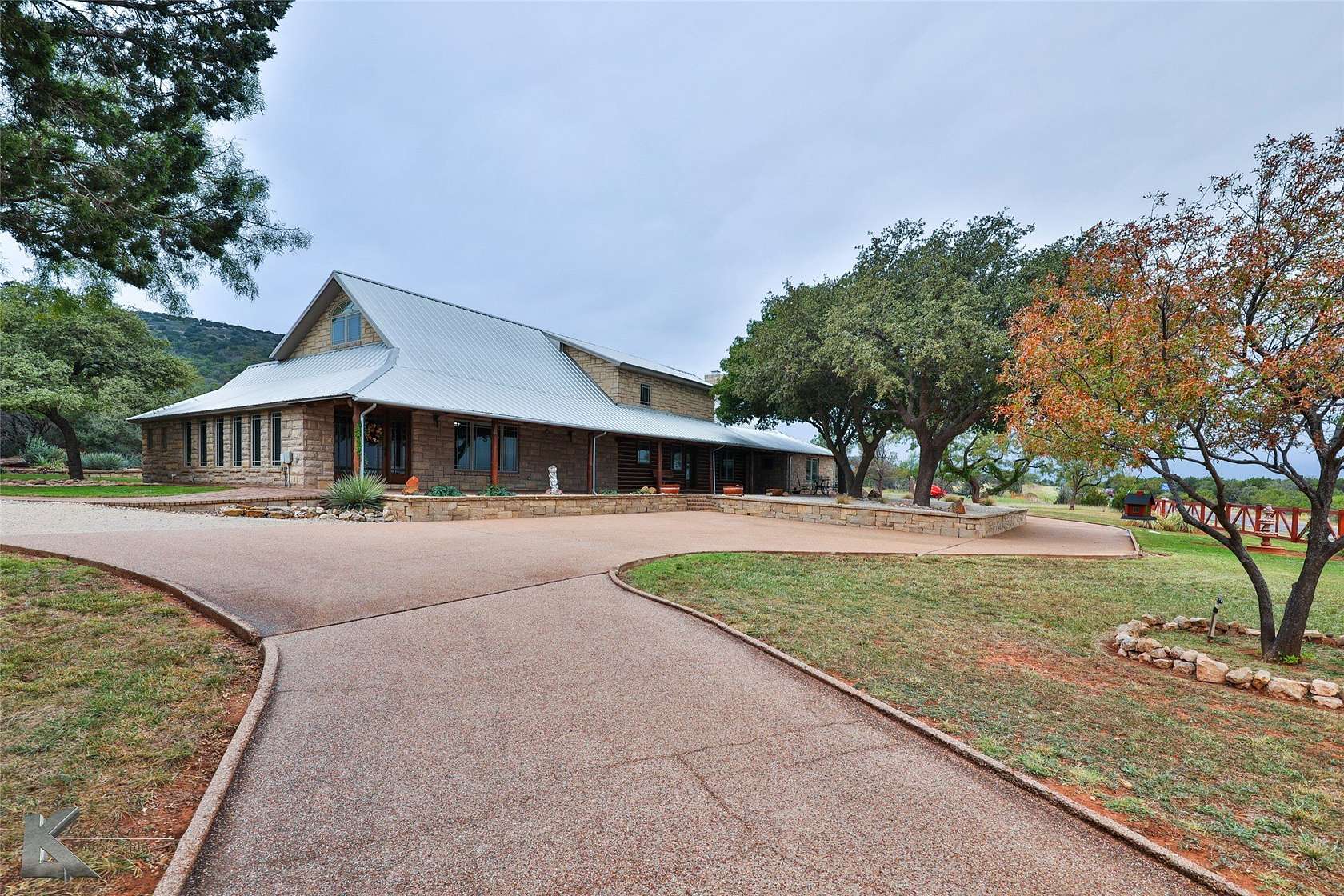 8 Acres of Land with Home for Sale in Buffalo Gap, Texas