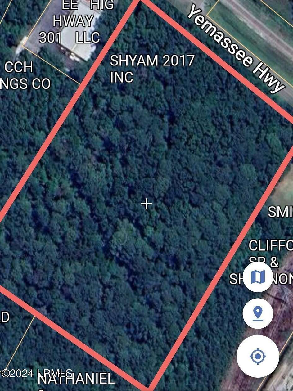 7.7 Acres of Commercial Land for Sale in Yemassee, South Carolina