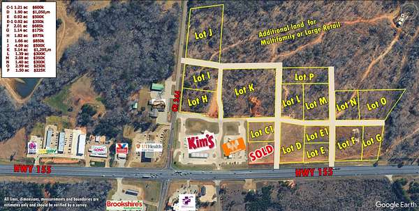 5.14 Acres of Mixed-Use Land for Sale in Flint, Texas