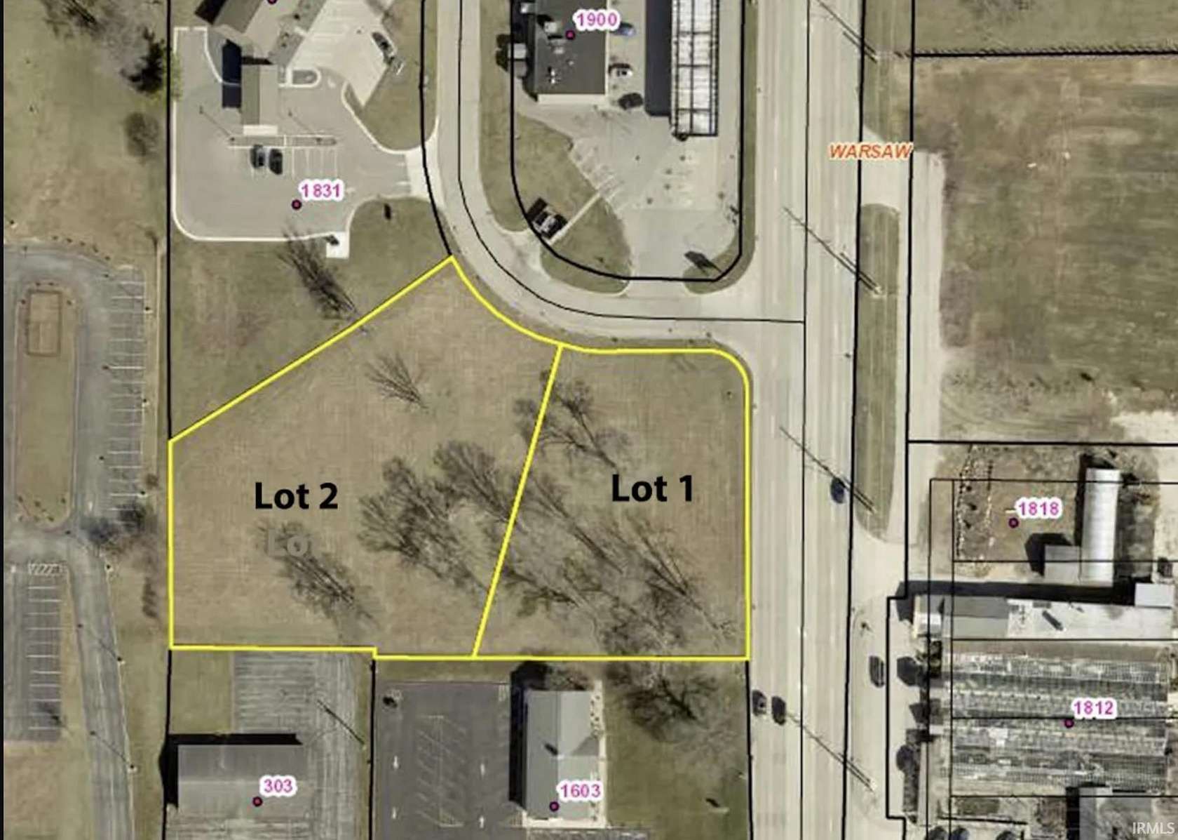 1 Acre of Commercial Land for Sale in Warsaw, Indiana