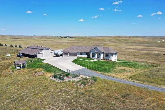 80.95 Acres of Agricultural Land with Home for Sale in North Platte, Nebraska