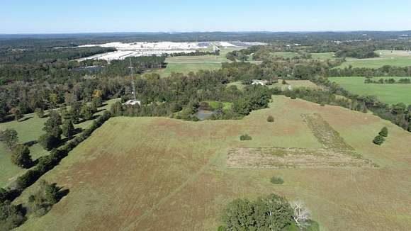 93 Acres of Agricultural Land with Home for Sale in Lincoln, Alabama