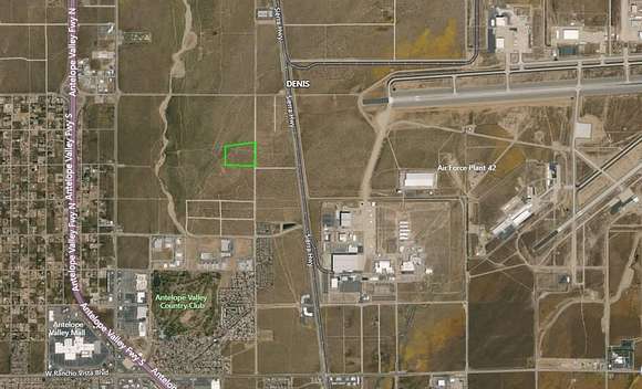 21.394 Acres of Commercial Land for Sale in Palmdale, California