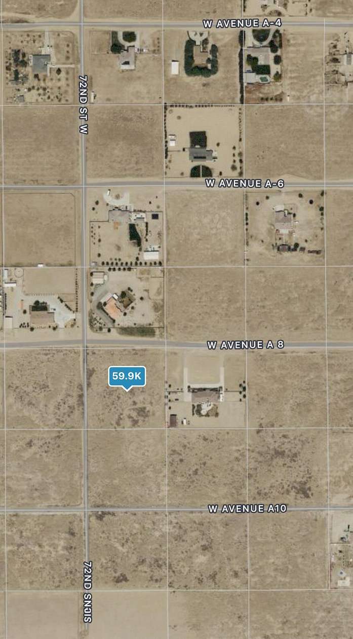 2.515 Acres of Residential Land for Sale in Lancaster, California