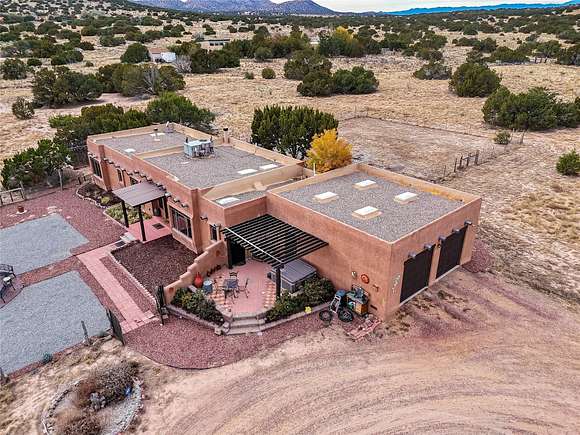 10 Acres of Land with Home for Sale in Santa Fe, New Mexico