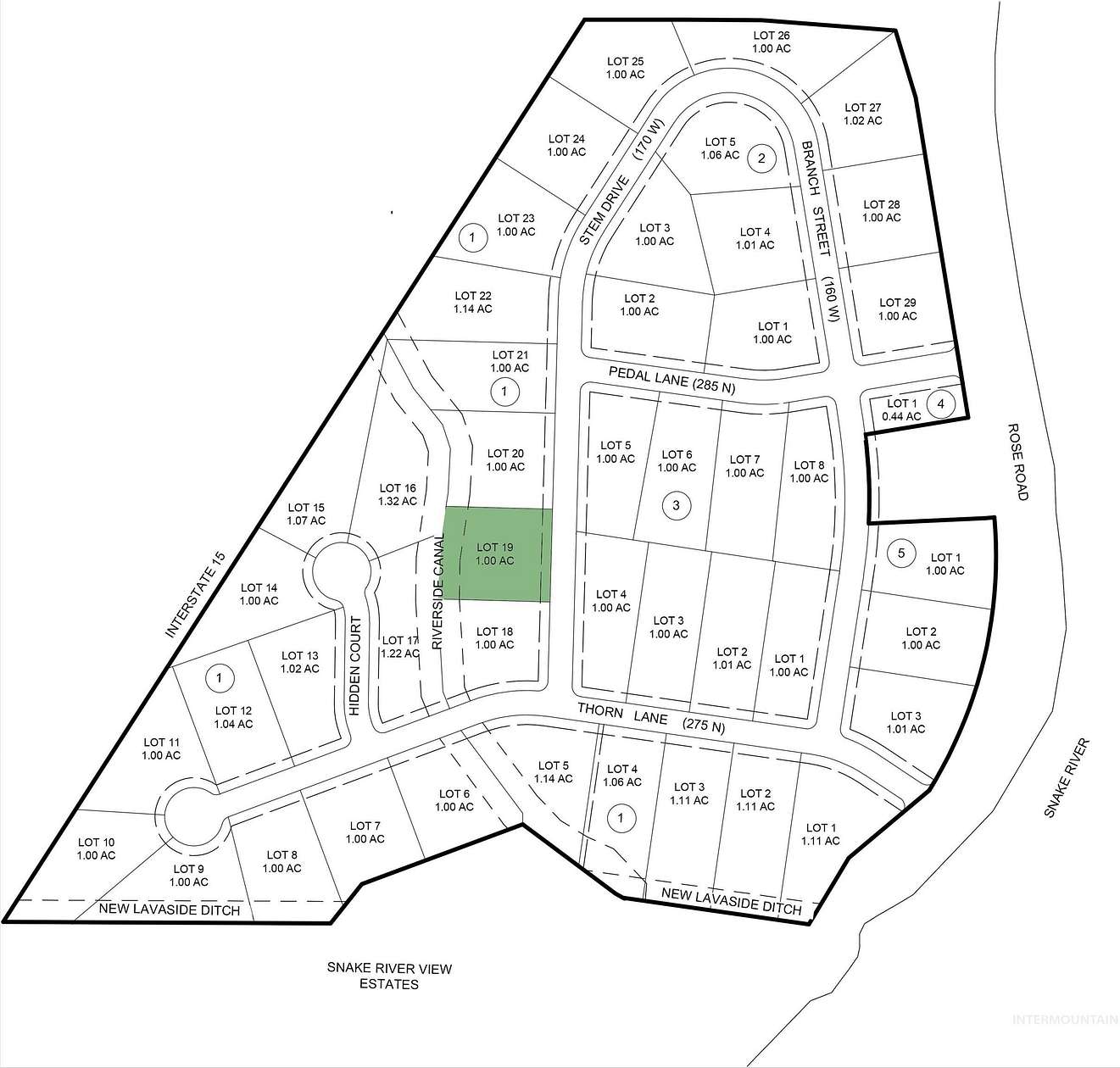 1 Acre of Land for Sale in Blackfoot, Idaho