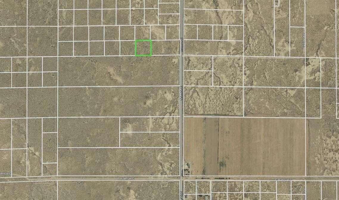 2.5 Acres of Residential Land for Sale in Lancaster, California