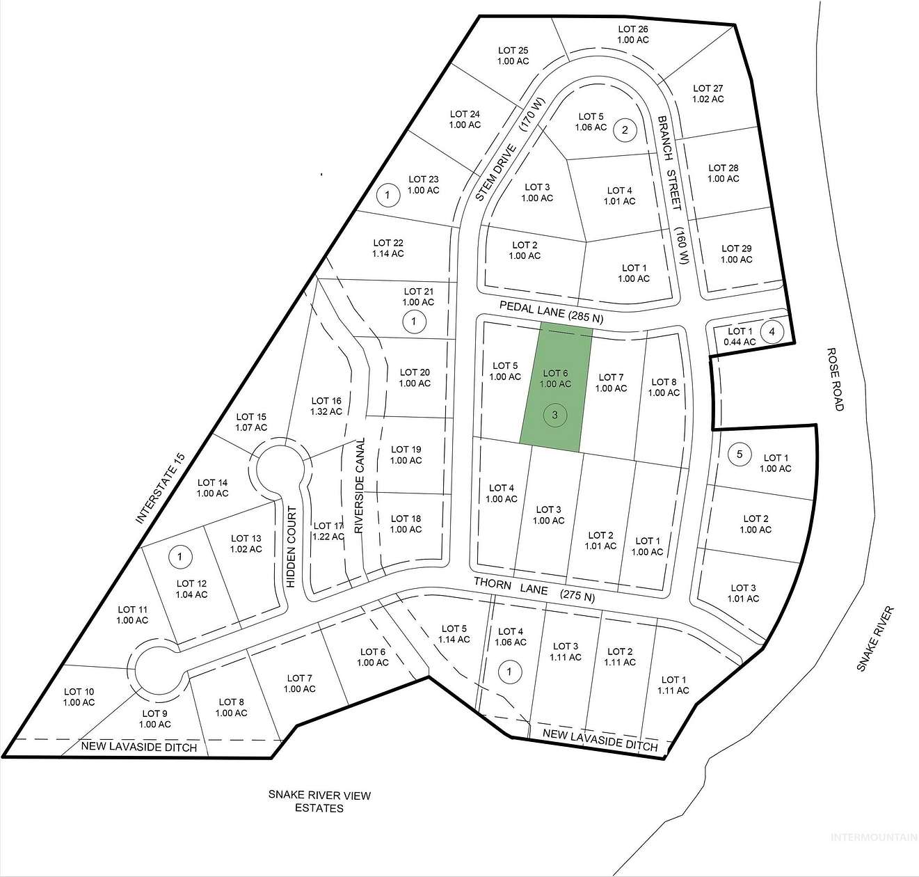 1 Acre of Land for Sale in Blackfoot, Idaho