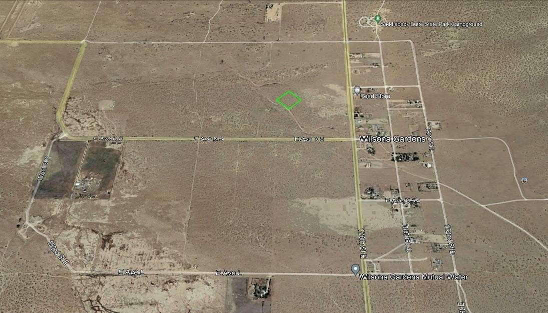 2.503 Acres of Land for Sale in Lancaster, California