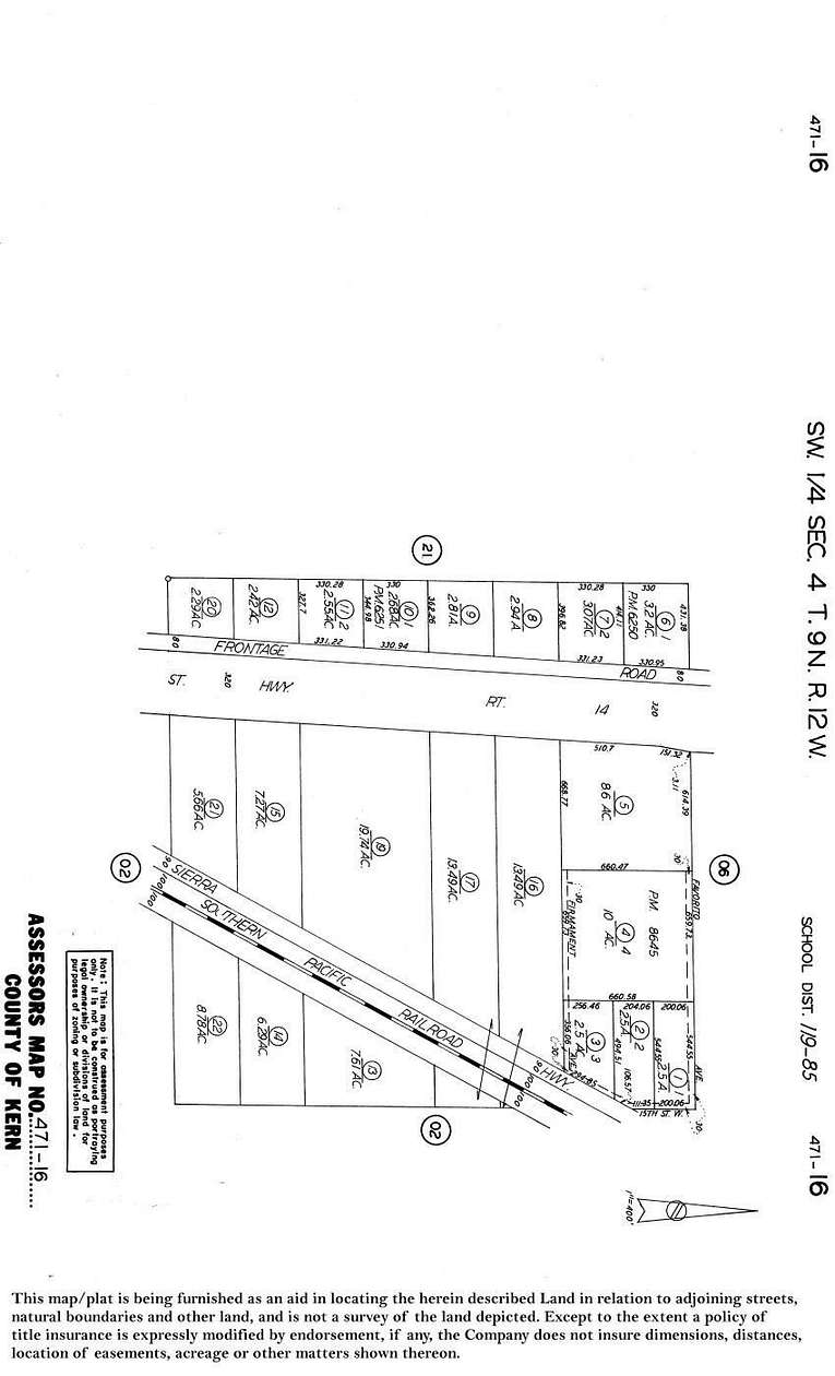 Land for Sale in Rosamond, California